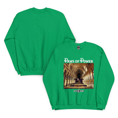 Paws of Power: Sweatshirt (2XL–5XL) - Design 01