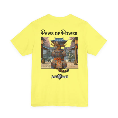 Shogun's Cat Story: T-shirt (S–XL) - Design 01 - Double-Sided