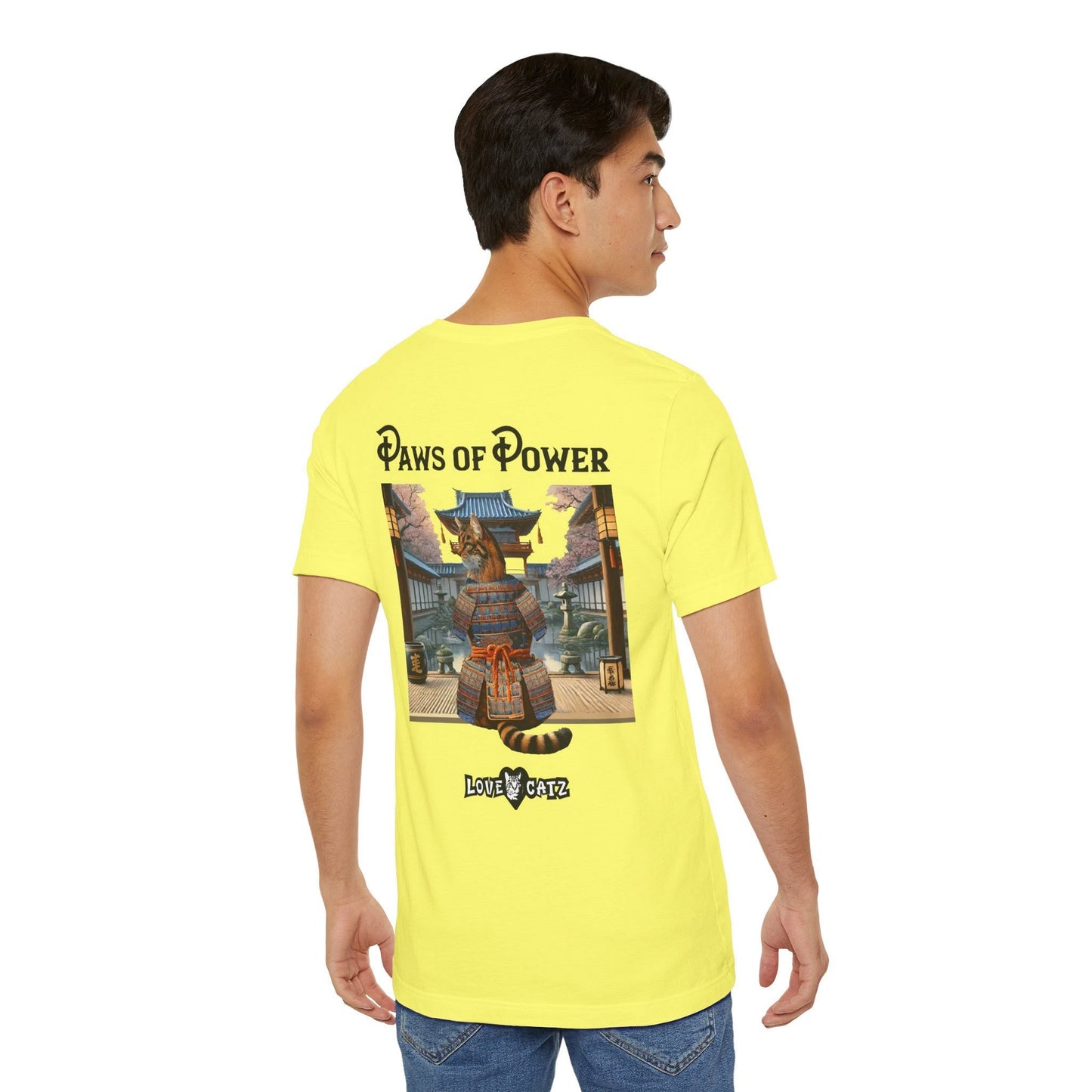 Shogun's Cat Story: T-shirt (S–XL) - Design 01 - Double-Sided
