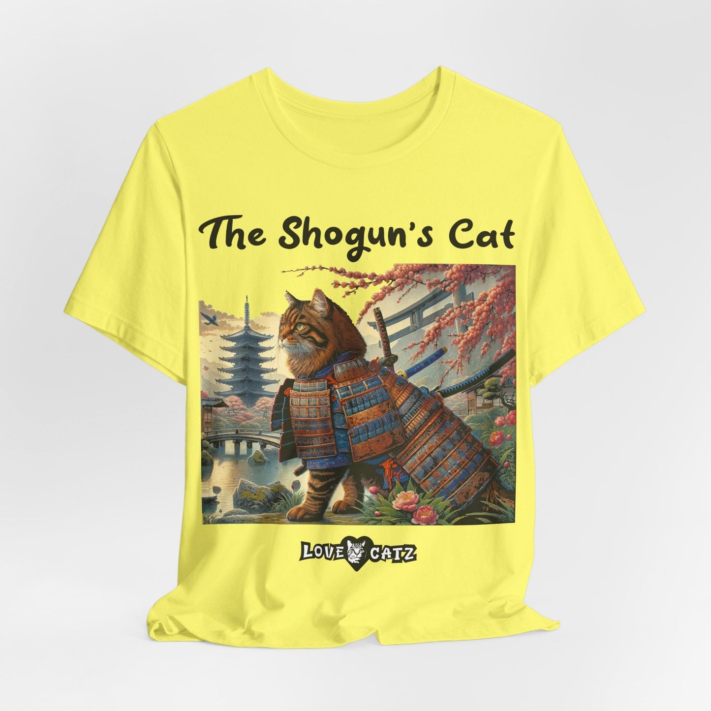Shogun's Cat Story: T-shirt (S–XL) - Design 01