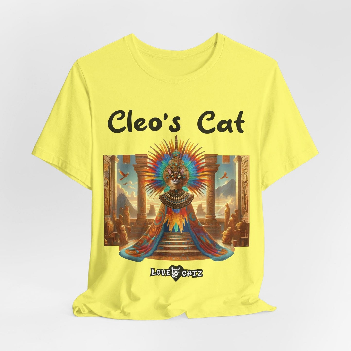 Cleo's Cat Story: T-shirt (S–XL) - Design 01 - Double-Sided