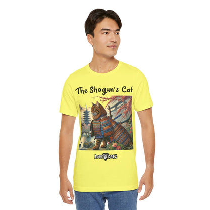 Shogun's Cat Story: T-shirt (S–XL) - Design 01 - Double-Sided