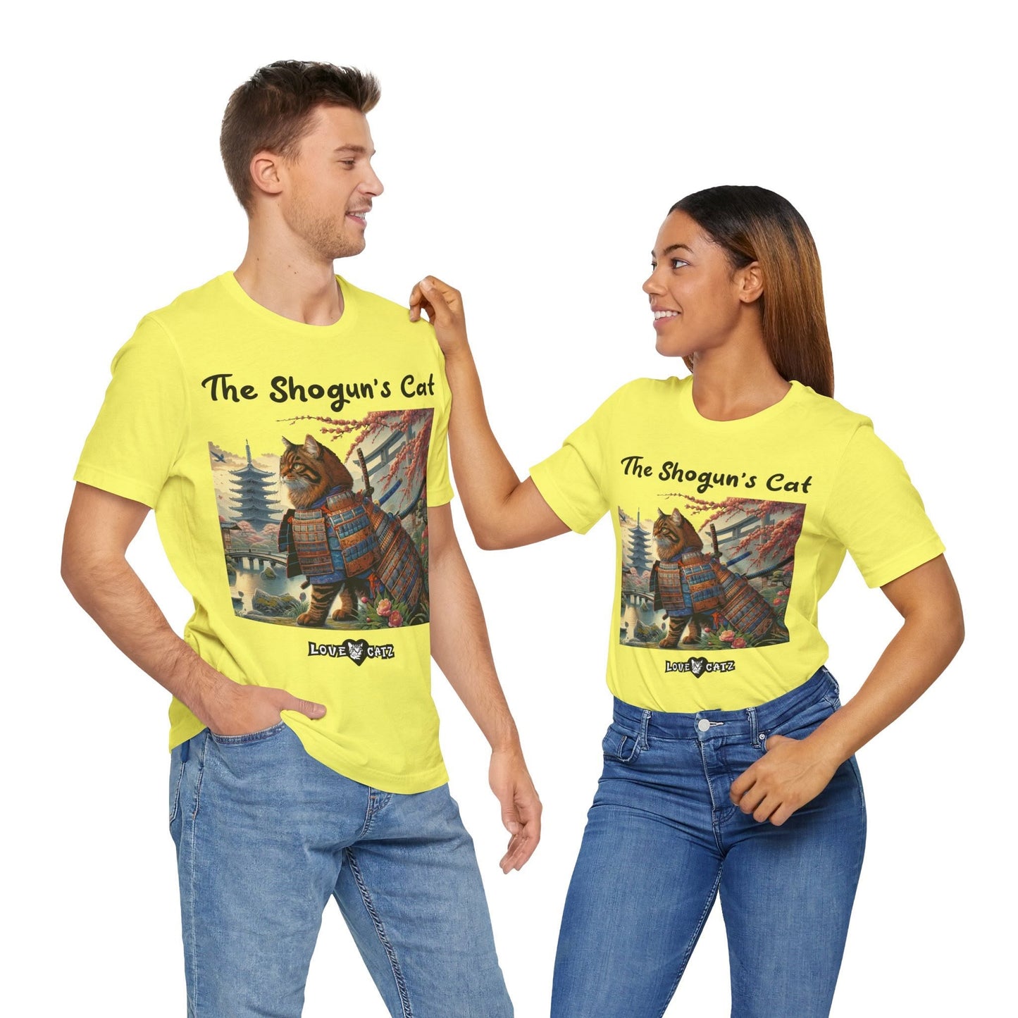 Shogun's Cat Story: T-shirt (S–XL) - Design 01