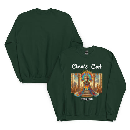 Cleo's Cat Story: Sweatshirt (S–XL) - Design 01