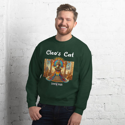 Cleo's Cat Story: Sweatshirt (2XL–5XL) - Design 01 - Double-Sided