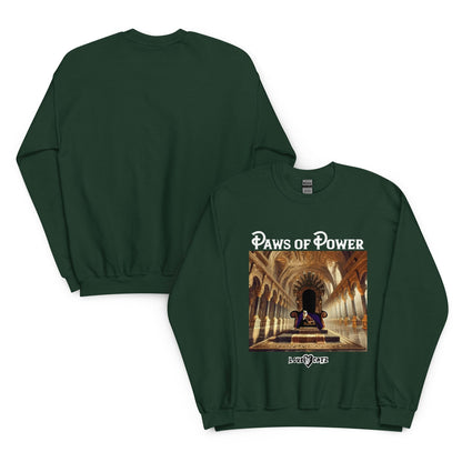 Paws of Power: Sweatshirt (2XL–5XL) - Design 01