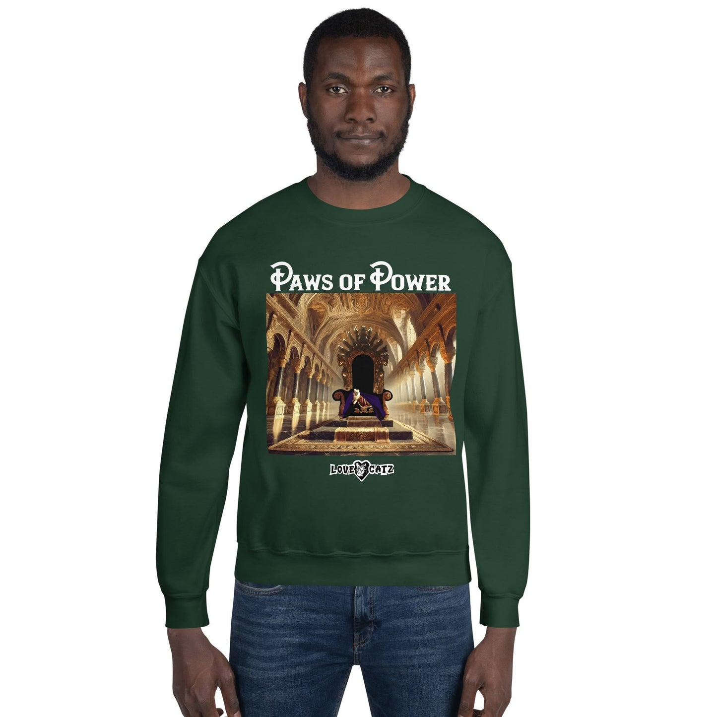 Paws of Power: Sweatshirt (S–XL) - Design 01