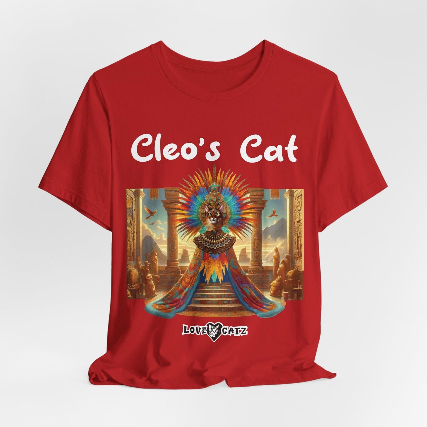 Cleo's Cat Story: T-shirt (S–XL) - Design 01