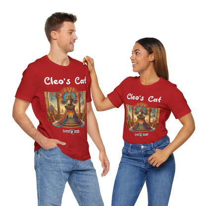 Cleo's Cat Story: T-shirt (S–XL) - Design 01 - Double-Sided