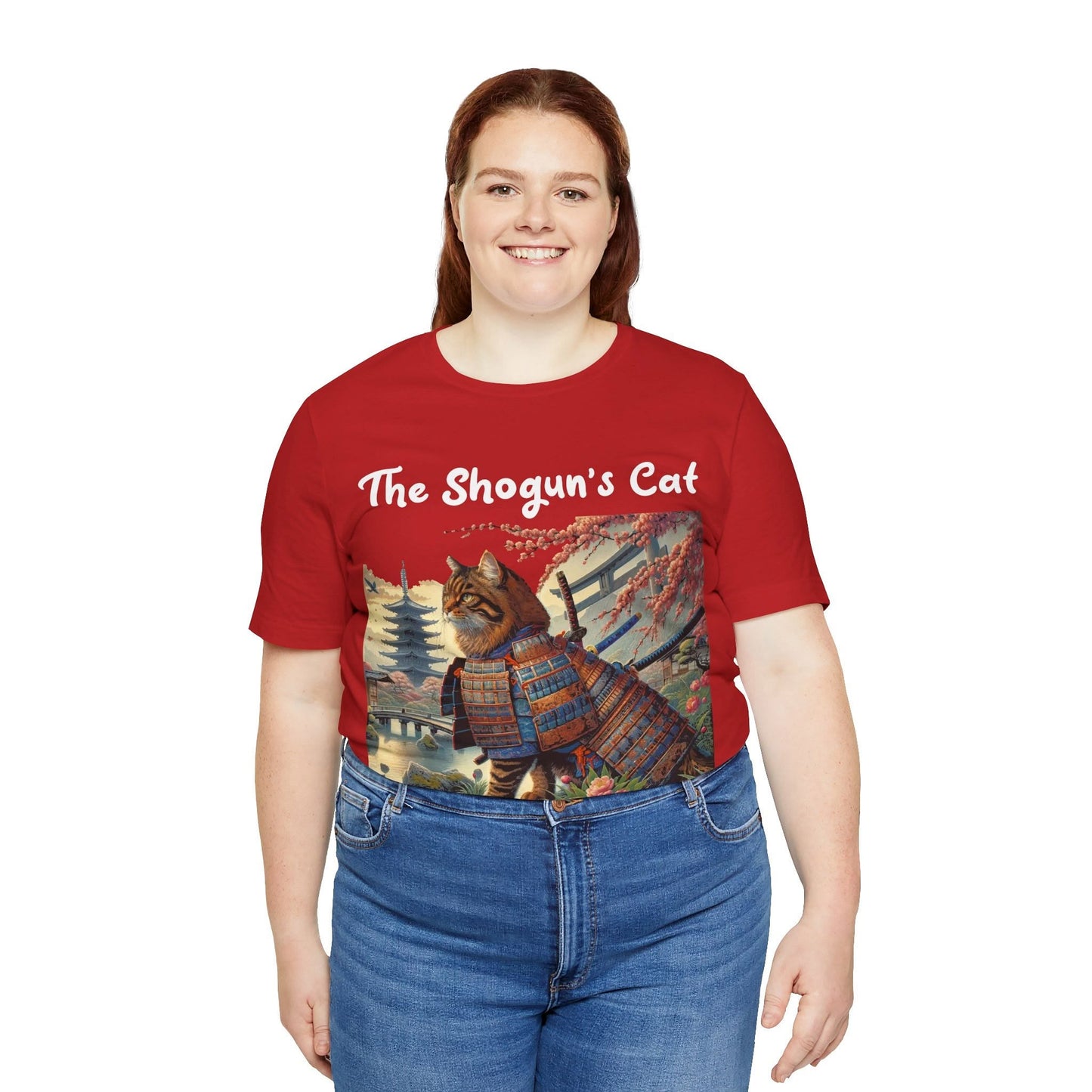 Shogun's Cat Story: T-shirt (2XL–5XL) - Design 01
