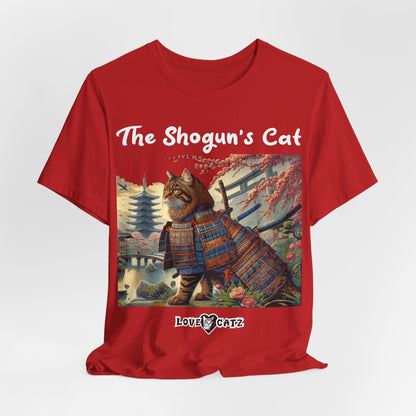 Shogun's Cat Story: T-shirt (S–XL) - Design 01 - Double-Sided