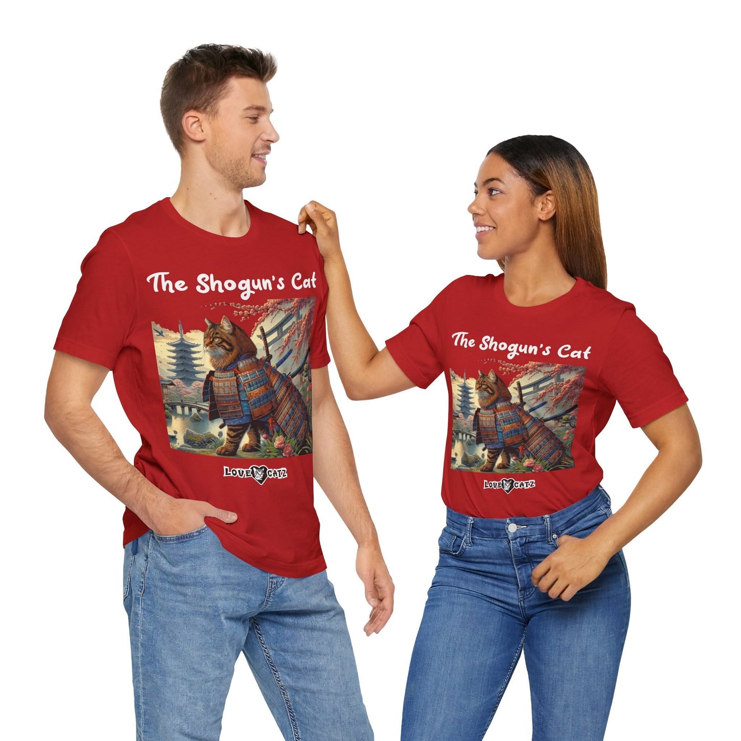 Shogun's Cat Story: T-shirt (S–XL) - Design 01