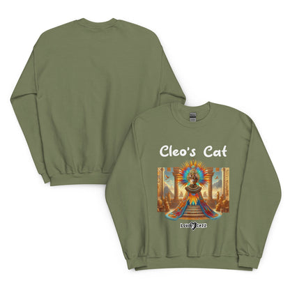 Cleo's Cat Story: Sweatshirt (2XL–5XL) - Design 01