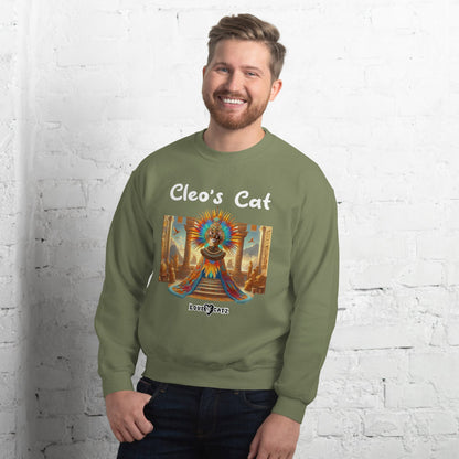 Cleo's Cat Story: Sweatshirt (2XL–5XL) - Design 01
