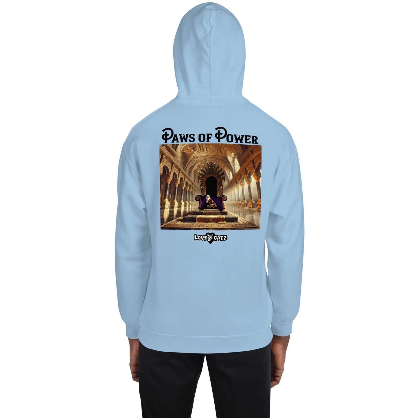 Paws of Power: Hoodie (S–XL) - Design 01A