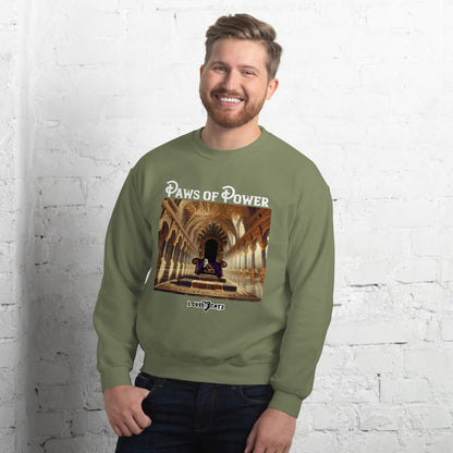 Paws of Power: Sweatshirt (2XL–5XL) - Design 01