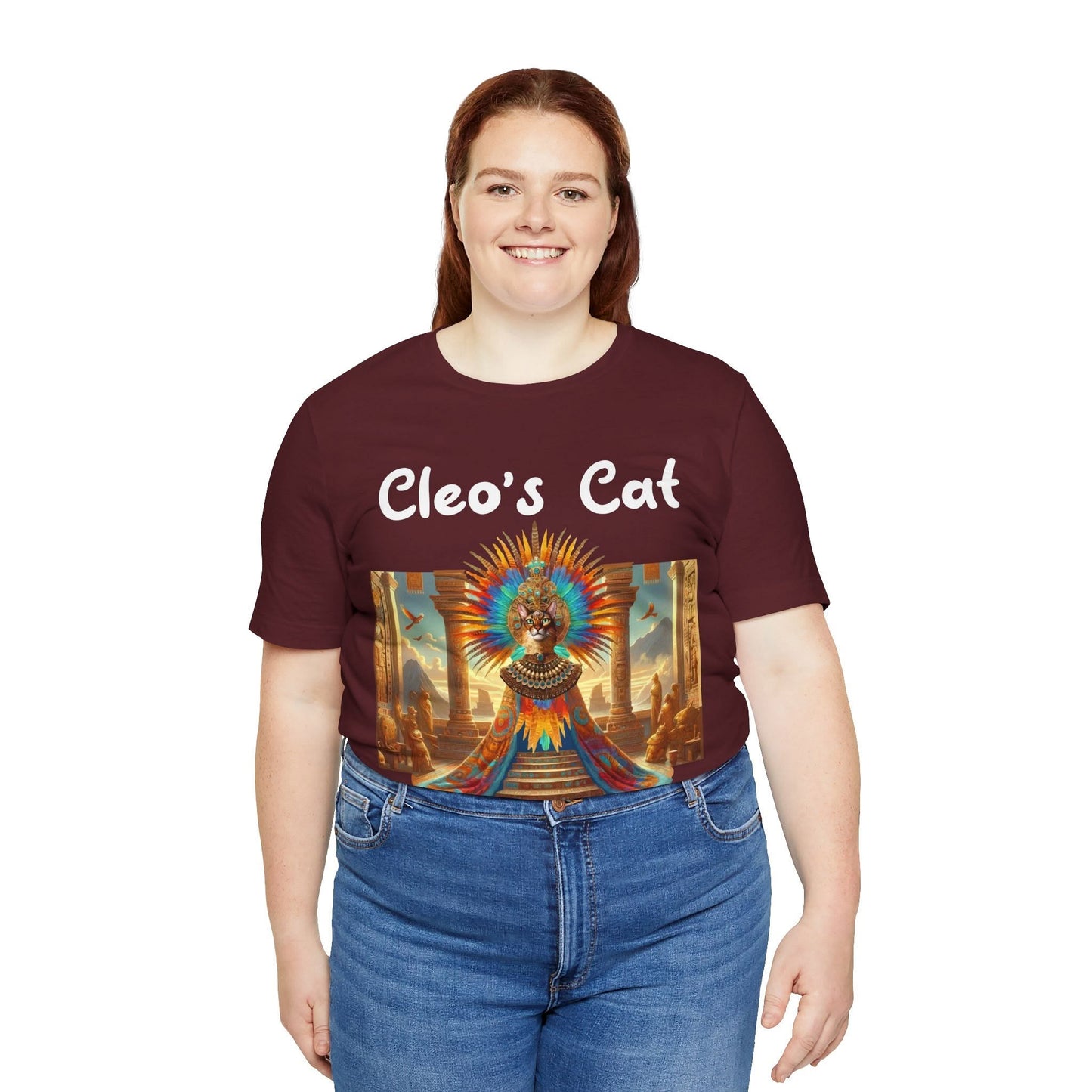Cleo's Cat Story: T-shirt (2XL–5XL) - Design 01