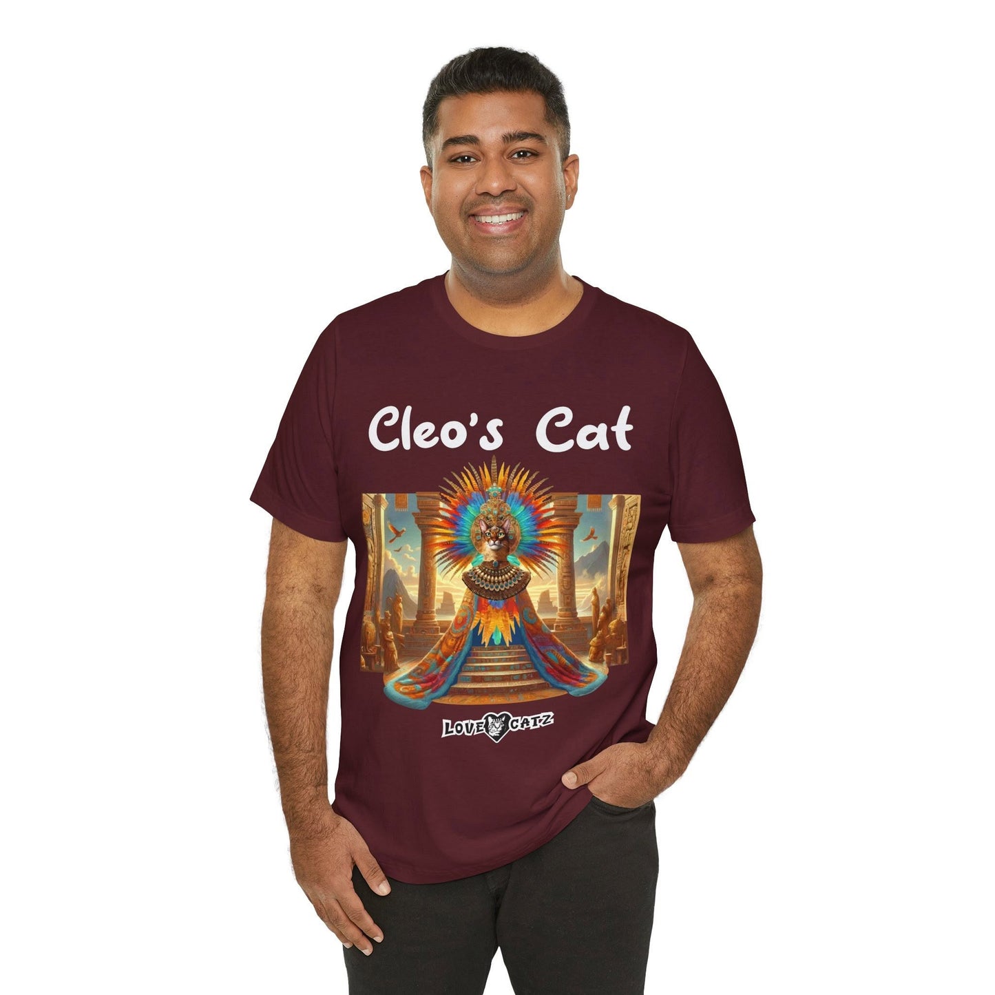 Cleo's Cat Story: T-shirt (2XL–5XL) - Design 01