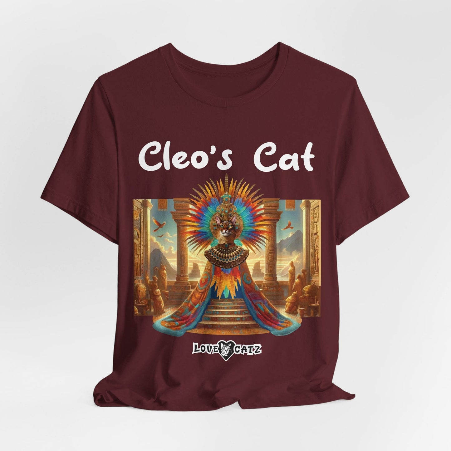 Cleo's Cat Story: T-shirt (S–XL) - Design 01 - Double-Sided