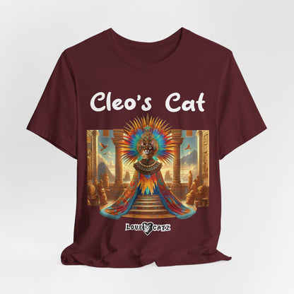 Cleo's Cat Story: T-shirt (S–XL) - Design 01