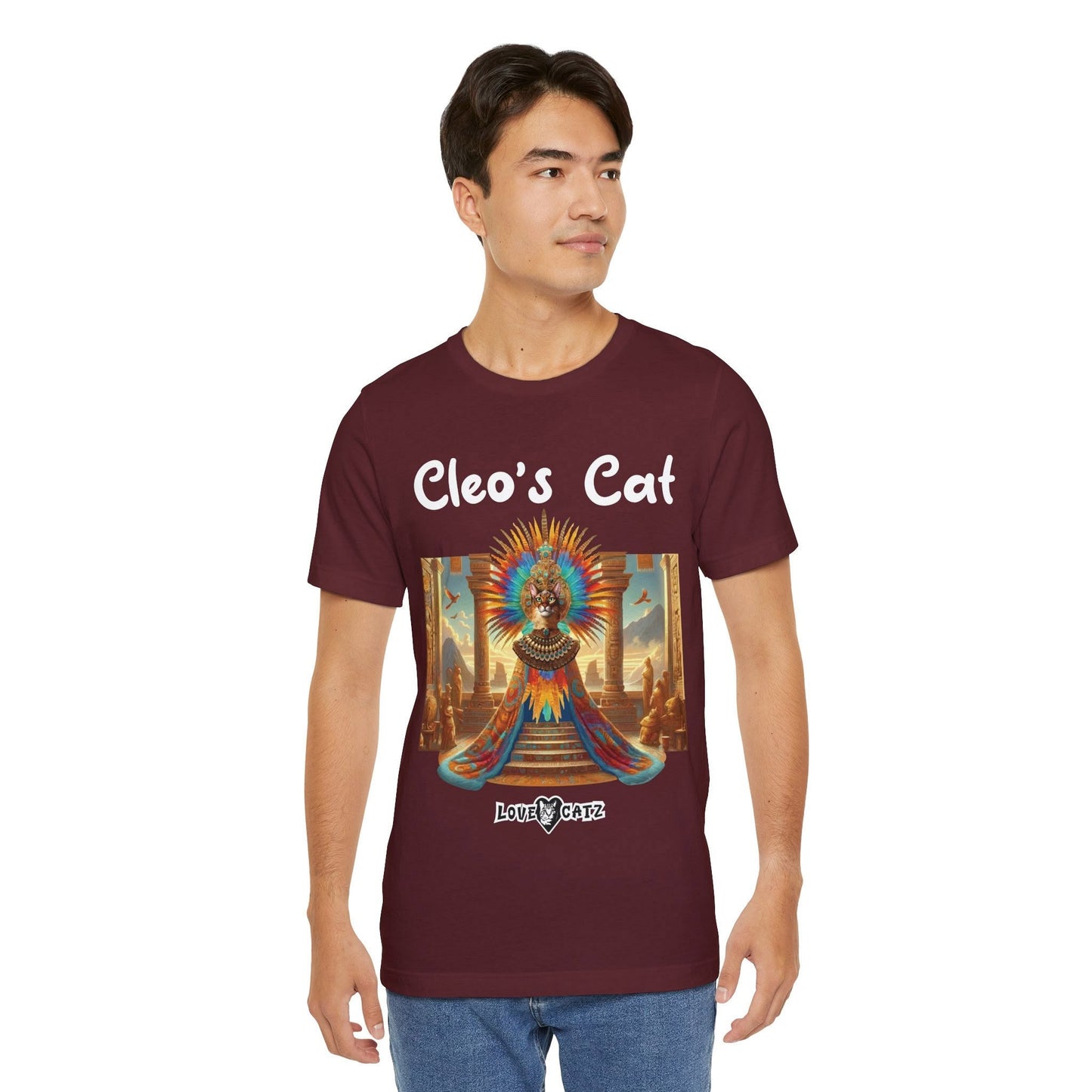 Cleo's Cat Story: T-shirt (S–XL) - Design 01