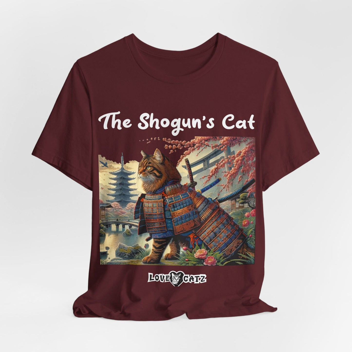 Shogun's Cat Story: T-shirt (2XL–5XL) - Design 01