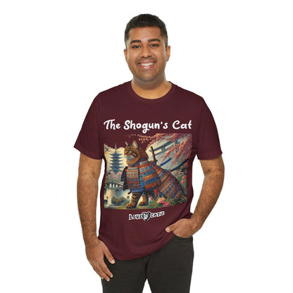 Shogun's Cat Story: T-shirt (2XL–5XL) - Design 01 - Double-Sided