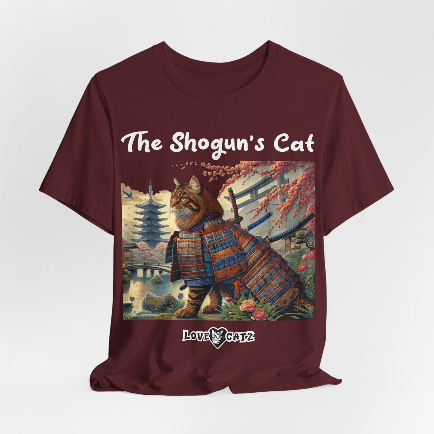 Shogun's Cat Story: T-shirt (S–XL) - Design 01