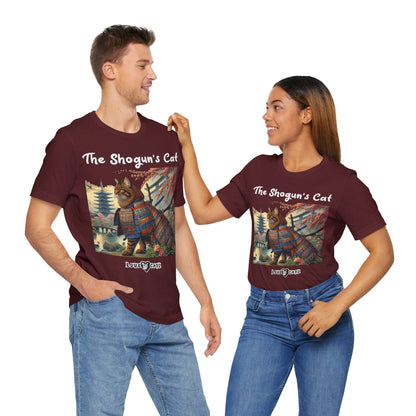 Shogun's Cat Story: T-shirt (S–XL) - Design 01 - Double-Sided
