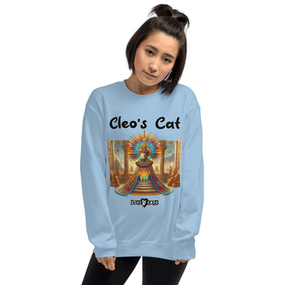 Cleo's Cat Story: Sweatshirt (S–XL) - Design 01