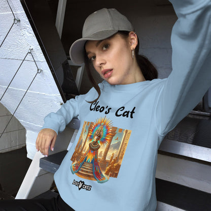 Cleo's Cat Story: Sweatshirt (S–XL) - Design 01