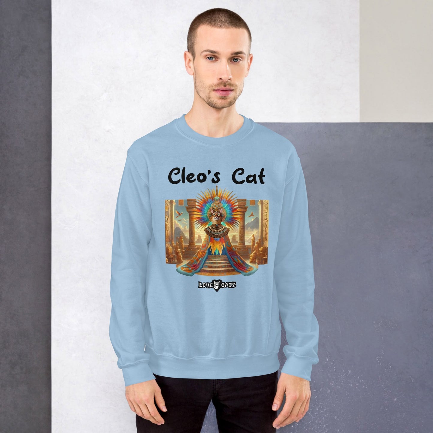 Cleo's Cat Story: Sweatshirt (S–XL) - Design 01 - Double-Sided