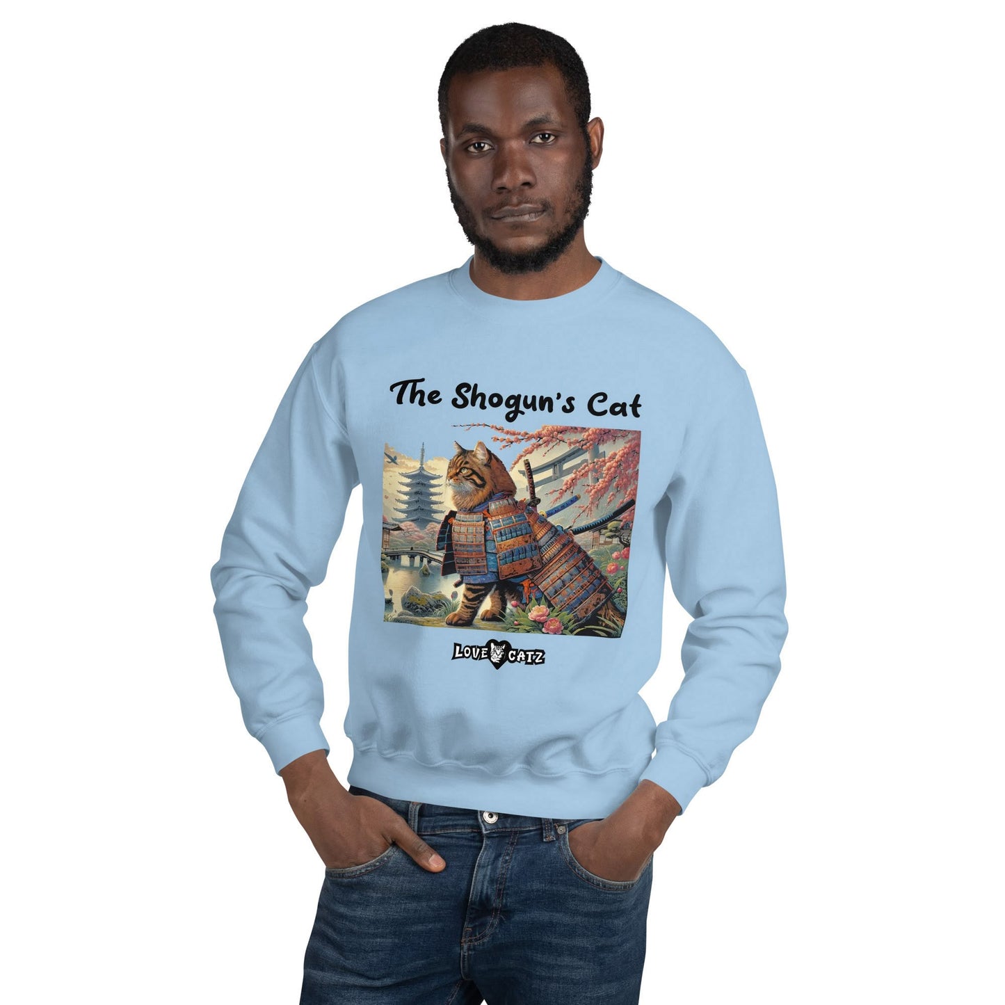 Shogun's Cat Story: Sweatshirt (S–XL) - Design 01 - Double-Sided