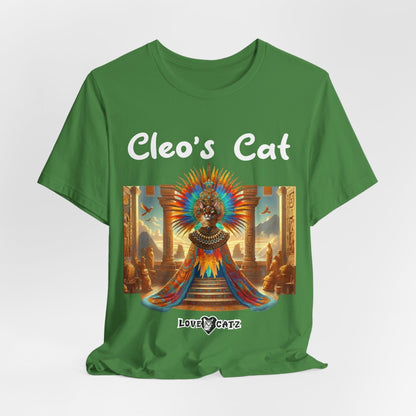 Cleo's Cat Story: T-shirt (2XL–5XL) - Design 01 - Double-Sided