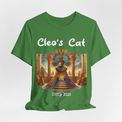 Cleo's Cat Story: T-shirt (S–XL) - Design 01