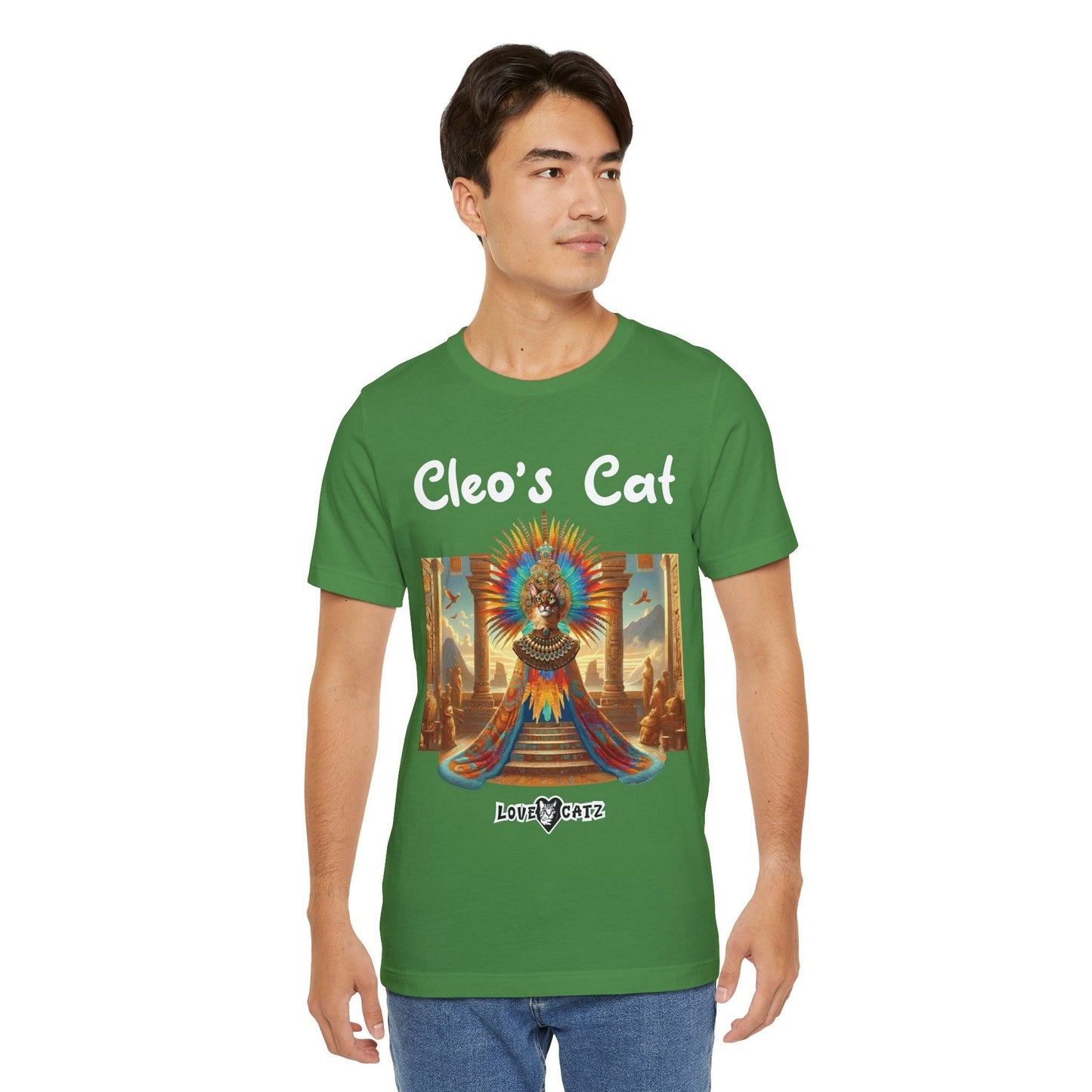 Cleo's Cat Story: T-shirt (S–XL) - Design 01