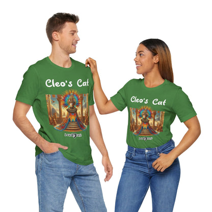 Cleo's Cat Story: T-shirt (S–XL) - Design 01 - Double-Sided