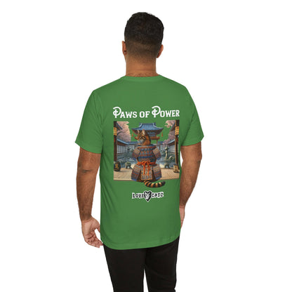 Shogun's Cat Story: T-shirt (2XL–5XL) - Design 01 - Double-Sided