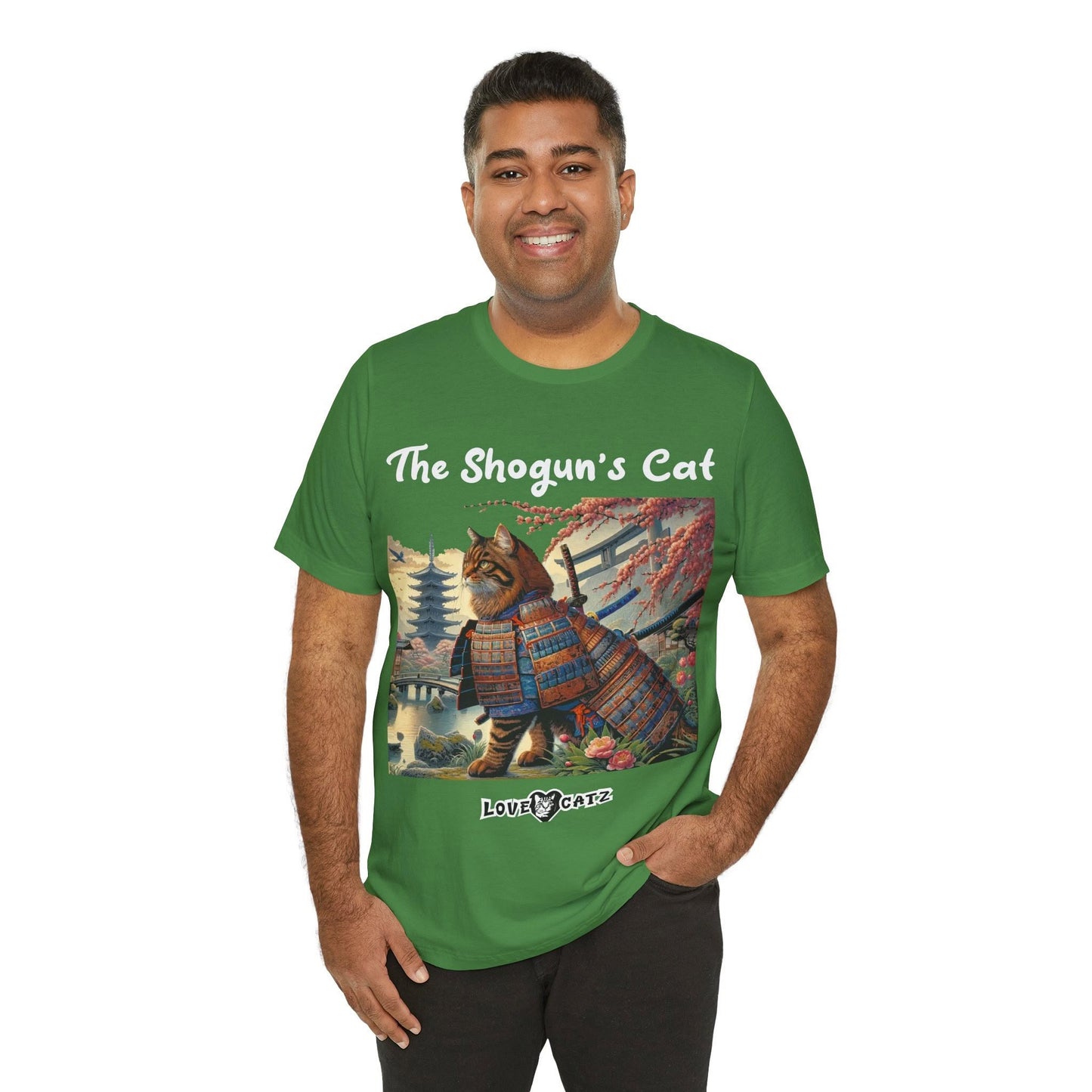 Shogun's Cat Story: T-shirt (2XL–5XL) - Design 01