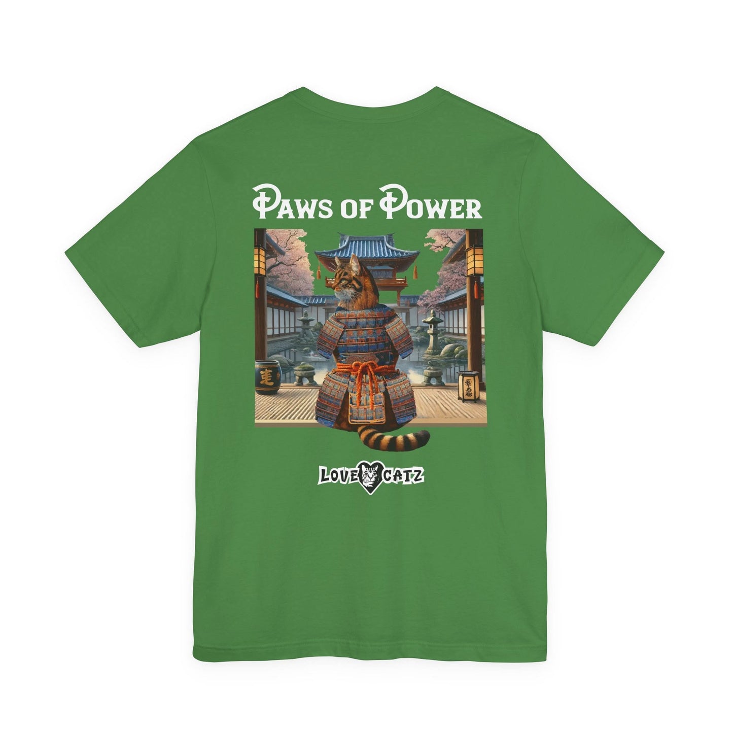 Shogun's Cat Story: T-shirt (S–XL) - Design 01 - Double-Sided