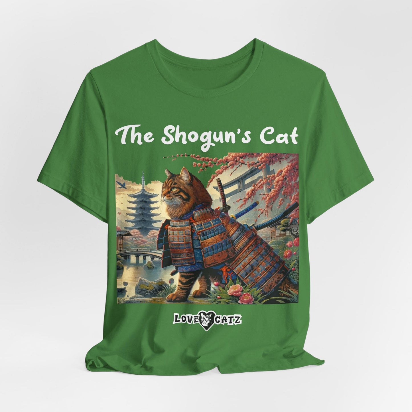 Shogun's Cat Story: T-shirt (S–XL) - Design 01