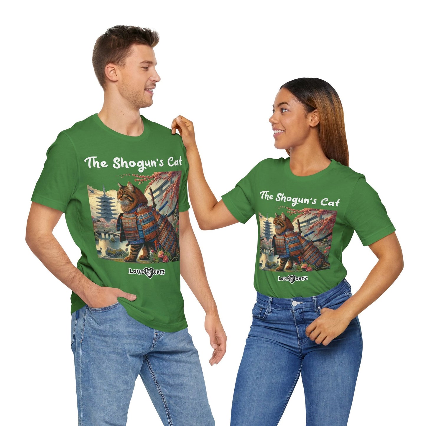 Shogun's Cat Story: T-shirt (S–XL) - Design 01