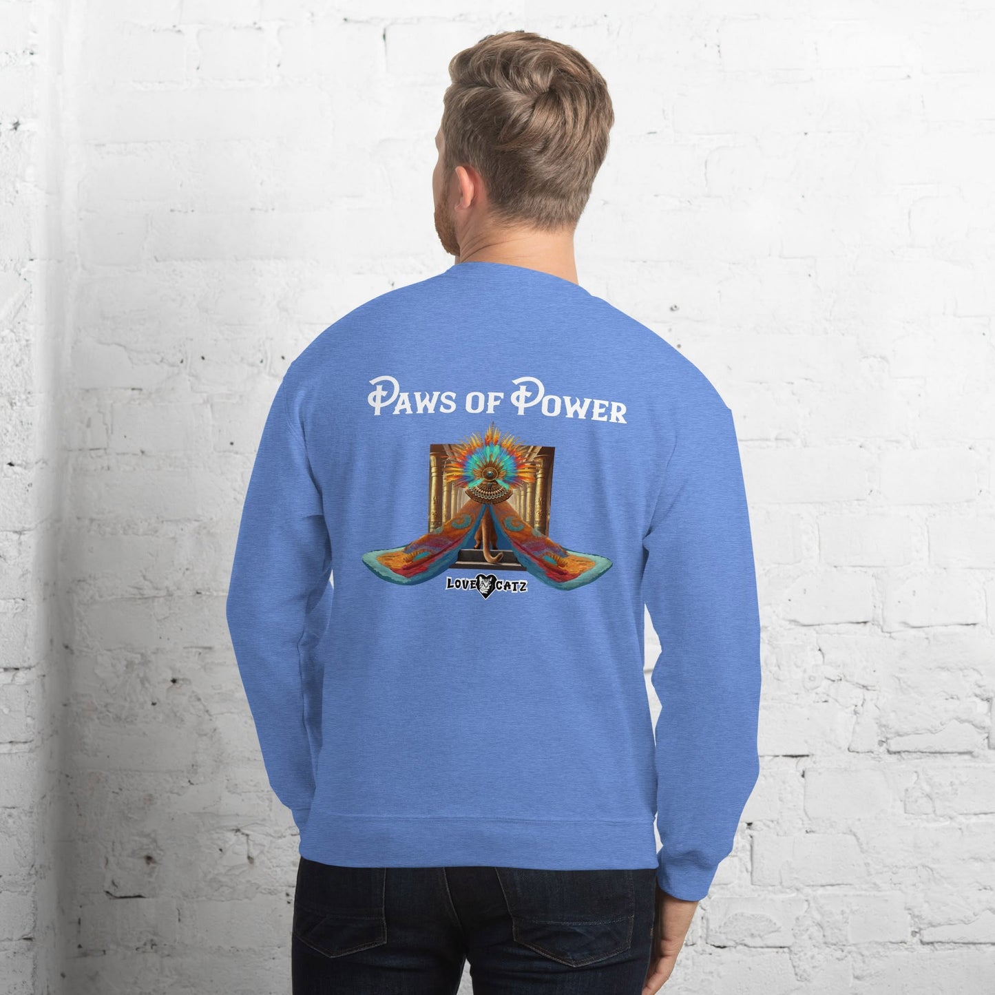 Cleo's Cat Story: Sweatshirt (2XL–5XL) - Design 01 - Double-Sided