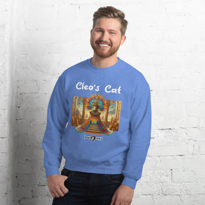 Cleo's Cat Story: Sweatshirt (2XL–5XL) - Design 01