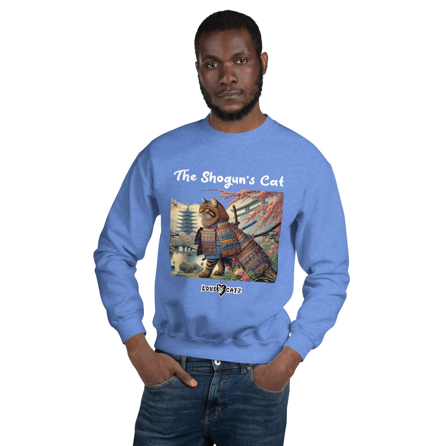 Shogun's Cat Story: Sweatshirt (S–XL) - Design 01 - Double-Sided