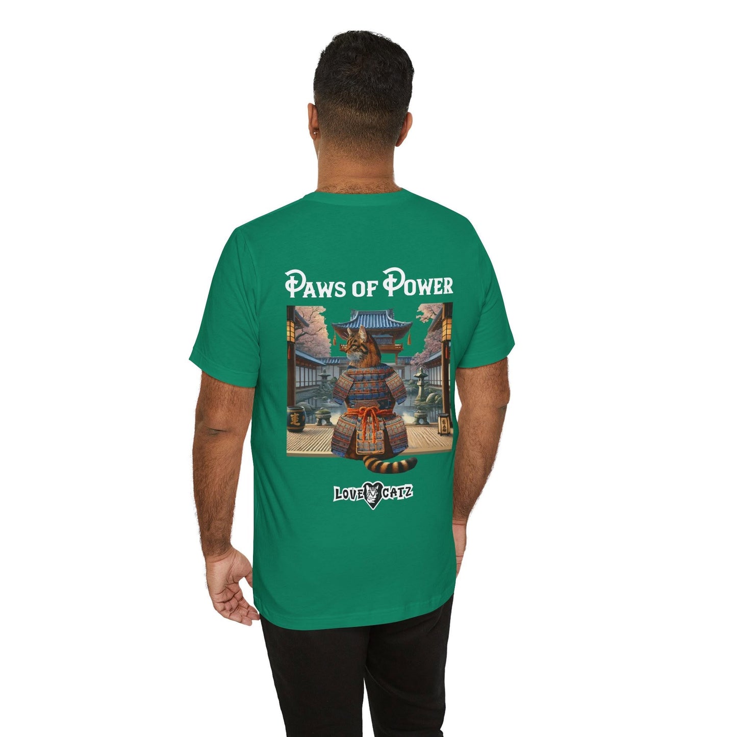 Shogun's Cat Story: T-shirt (2XL–5XL) - Design 01 - Double-Sided