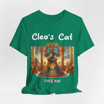 Cleo's Cat Story: T-shirt (2XL–5XL) - Design 01 - Double-Sided