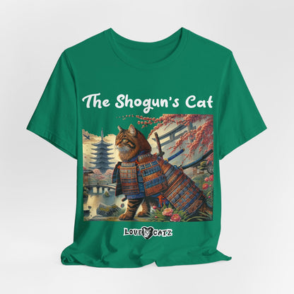 Shogun's Cat Story: T-shirt (2XL–5XL) - Design 01 - Double-Sided
