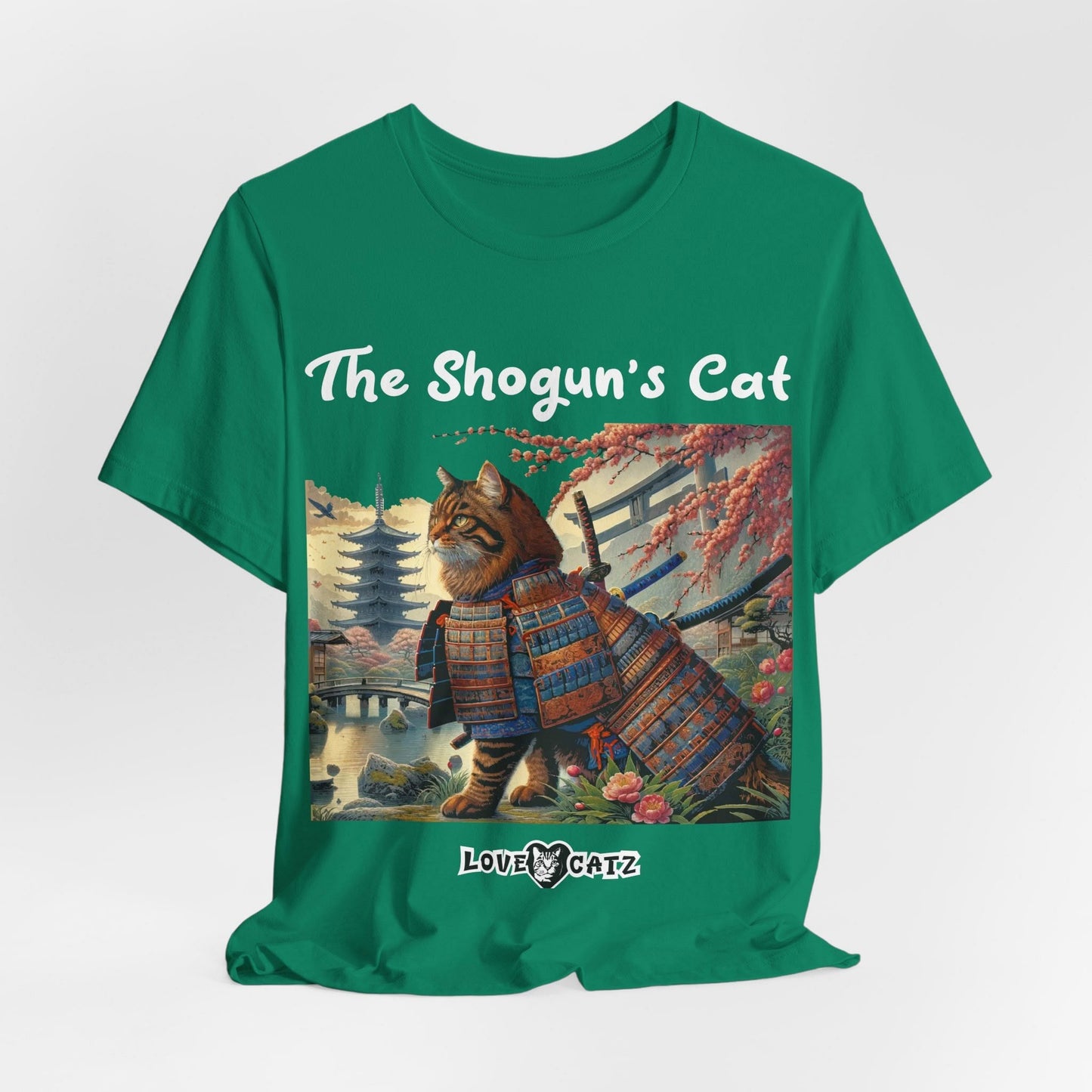 Shogun's Cat Story: T-shirt (2XL–5XL) - Design 01