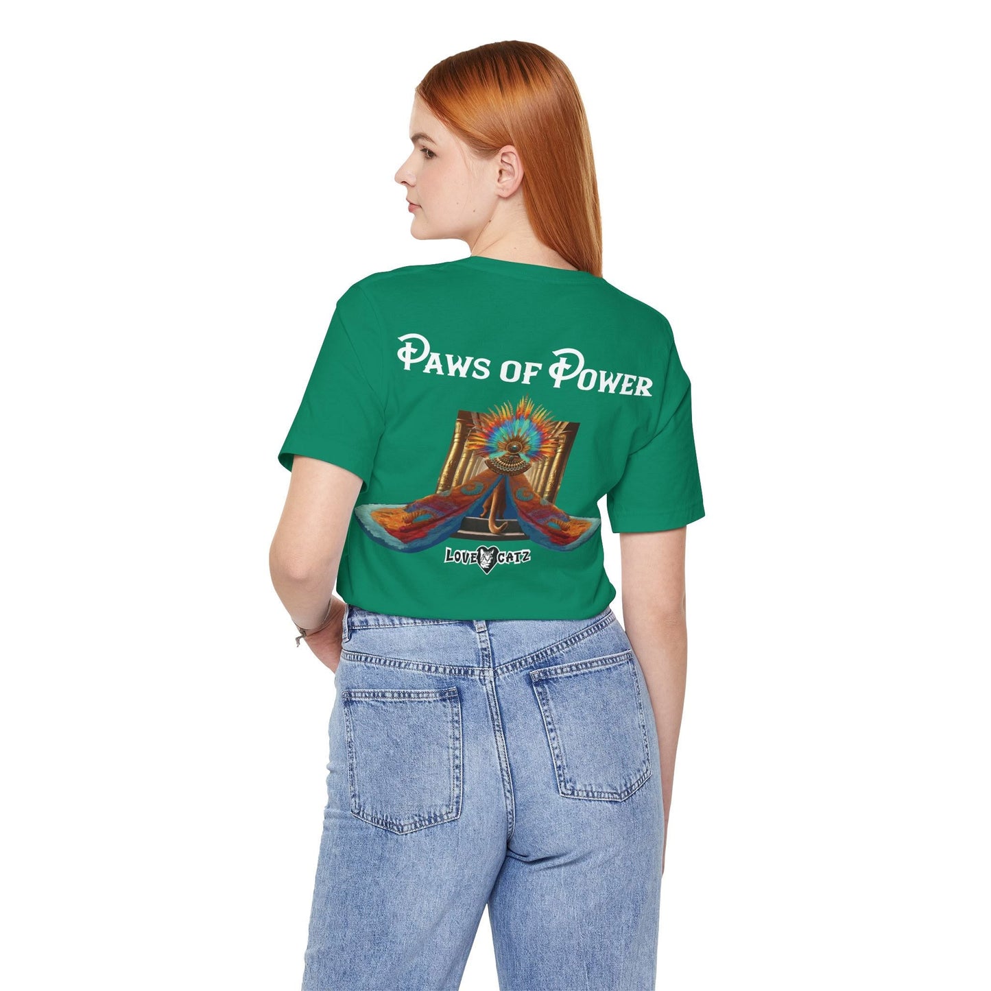 Cleo's Cat Story: T-shirt (S–XL) - Design 01 - Double-Sided